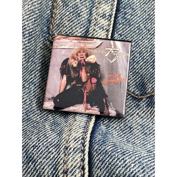 Other - Twisted Sister Vintage 80s Badge Button Pinback Pin #419 Glam Heavy Metal